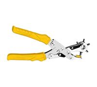 Strumenti di punzonatura in pelle - Robusta spina rotante multi-foro, taglierina punch a cintura di industriale | Maker professionale di fori in pelle a sei stadi, Collana per bracciale