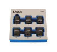 Strumenti Di Rimozione Dadi/Bulloni Danneggiati Laser 1/2"D 6Pc 7200