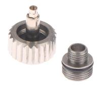 Strumenti di Riparazione Assortiti sostitutivi Impermeabili Guarda corone 7mm, for Orologi for Rolex Watch Crowns (Color : Sliver)