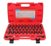 Strumenti di riparazione auto 23 pezzi Set di strumenti per la rimozione dei pin dei connettori a crimpare per terminali elettrici per auto Strumenti di rilascio perni di cablaggio Estrattore per te