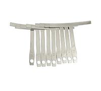 Strumenti Di Riparazione Per Chitarra Calibro Per Il Raggio Delle Corde Della Chitarra 9 Pezzi Per La Misurazione Della Tastiera Strumenti Per Liutai