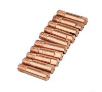 Strumenti di saldatura, dieci pezzi di MB 15AK MIG/MAG punte torcia con dimensioni regolabili (1,0 mm)