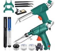 Strumenti di saldatura laser industriali riscaldati internamente, set di pistole per saldatura multifunzione per metallo, macchine automatiche per saldatura a filo per rame, alluminio (verde, misto)