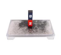 Strumenti di sperimentazione fisica, Dimostratore di linee di campo magnetico, attrezzatura didattica for esperimenti di fisica for la scuola media