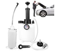 Strumenti di spurgo del sistema frenante - Kit di spurgo pneumatico dei freni, kit di spurgo liquido freni manuale con estrattore di liquido freni, sistema di spurgo frizione facile da usare per auto