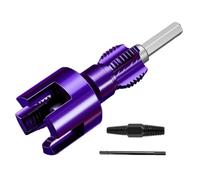 Strumenti di threading, Internal External Thread Cutter, Heavy Duty Steel Thread Tools, Rust Resistant Opener for Plumbing, Garage, Basement, Garden, Outdoor Projects, Viola