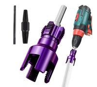 Strumenti di threading, Internal External Thread Cutter, Heavy Duty Steel Thread Tools, Rust Resistant Opener for Plumbing, Garage, Basement, Garden, Outdoor Projects, Viola