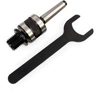 Strumenti di tornitura per la lavorazione del legno Centro girevole MT2, Adattatore per mandrino per contropunta in tensione 1" x 8 TPI, 2 Morse Taper (2MT)