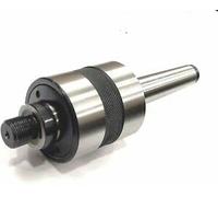 Strumenti di tornitura per lavorazione del legno Centro girevole MT2, adattatore mandrino contropunta live 1,1/8" x 12 TPI, 2 cono Morse (2MT)