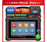 Strumenti diagnostici Autel MaxiCOM MK900 CAN FD DoIP Scanner bidirezionale OBD2 da 8 pollici Aggiornamento diagnostico automatico di MX808S