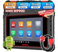 Strumenti diagnostici per auto Autel MaxiPRO MP900 MP900E, codifica ECU, scanner OBD2, CAN FD/DoIP, scansione pre e post-trattamento, versione aggiornata di MP808BTPro MK900