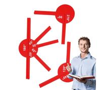 Strumenti Didattici per la Geometria | Strumenti Angoli Attrezzature Matematiche | Supporti Apprendimento Insegnanti Materiali Matematica per Studenti Elementari
