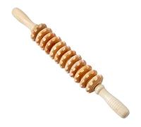 Strumenti for massaggi for terapia del legno, rullo for massaggi in legno, rullo for massaggiatore manuale in legno, rilascio del dolore muscolare del corpo, anticellulite 1 pezzo