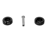 Strumenti Fox Racing FIT4 Remote Topcap Interface Part Installation Set Uniquement pour remote cartouche FIT4 depuis 2018 Noir
