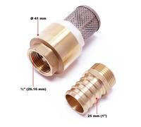 Strumenti giunto valvola di ritegno DN20 3/4 pollici dispositivi miglioramento i