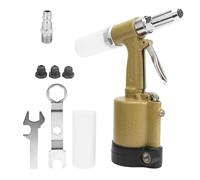 Strumenti idraulici a rivettamento pneumatico pistola industriale Air Riveting Strumenti Macchina KP702 Riviter idraulico a carico pesante con 3 artigli per la lavorazione dei (Io stile)