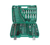 Strumenti meccanici 216 pezzi Set di chiavi a bussola a cricchetto Set di chiavi e bussole Chiave a cricchetto reversibile a 72 denti cassetta attrezzi