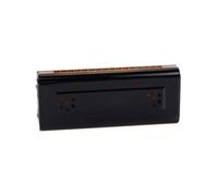 Strumenti musicali Armonica Armonica bicolore Vibrazione Principiante o amatore Tremolo bifacciale(Black)