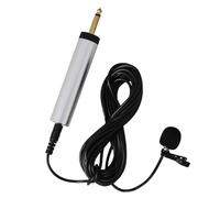 Strumenti Musicali Condensatore Lavalier Microfono Risvolto Fermacravatta Microfono Portatile Filo Lavalier Microfono Facile da Usare Risvolto