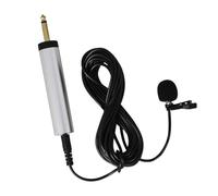 Strumenti Musicali Condensatore Lavalier Microfono Risvolto Tie Clip Mic Filo Portatile Lavalier Microfono Facile da Usare