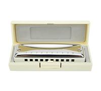Strumenti Musicali Es Armonica 0 Fori Boccaglio Sib Chiave Acciaio Inox Abs Resina Strumenti a Fiato Strumenti a Fiato (WHITE)