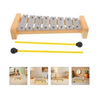 Strumenti musicali Orff per bambini: xilofono Glockenspiel a 8 note con 2