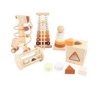Strumenti musicali per bambini, strumenti musicali per bambini in legno per le percussioni interattive imposta un giocattolo musicale per ragazzi e ragazze