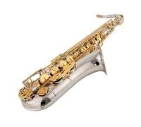 Strumenti Musicali Sassofono Tenore Bb Tono Tubo Nichelato Chiave Dorata Sax Con Custodia Boccaglio Guanti