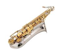 Strumenti Musicali Sassofono Tenore Bb Tono Tubo Nichelato Chiave Dorata Sax Con Custodia Bocchino