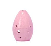 Strumenti Musicali Tradizionali Fatti A Mano In Tinta Unita Di Ocarina Clay Xun A 8 Fori Per Principianti (Color : Pink)