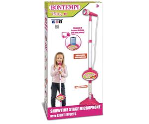 Strumenti Musicali - Vari - Bontempi 40 0771: Microfono Da Palcoscenico Con C...