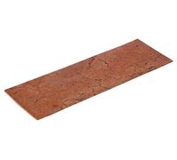 GEWA pannello in sughero naturale, 30 x 10 cm, spessore 1,2 mm