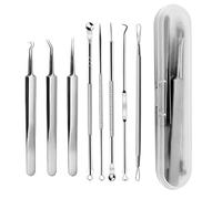 Strumenti Per Aghi Per Acne Da 16 Pezzi, Set Di Bellezza Professionale, Acciaio Inossidabile Facile Da Disinfettare, Attrezzature Per La Cura Del Viso, Per La Pulizia Dell'Acne.