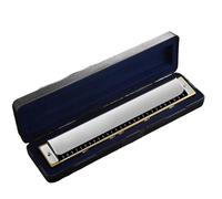 Strumenti Per Armonica Armonica diatonica a 28 fori uno strumento per l'esecuzione e la pratica da parte degli adulti(Silver)