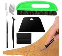 Strumenti per carta da parati per rimuovere e incollare, kit di strumenti per levigare il decollo e incollare, strumento per levigare la carta da parati per pellicola per finestra, a