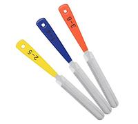 Strumenti per chitarra, 3 pezzi, a doppia faccia, dado per chitarra, scanalatura, sella, strumento per la creazione di dadi in acciaio per chitarra