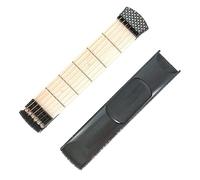 Strumenti per chitarra Chitarra Portatile Tasca di Legno 6 Fret Pratica Strumento Per Principianti Chord Trainer Diteggiatura Strumento di Pratica Con Borsa di Immagazzinaggio Strumenti per Chitarra