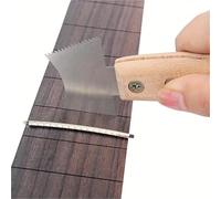 Strumenti per chitarra Lima Per Smussare I Tasti Strumento Per Tagliare E Riparare Bordi Lucidare Costruire Chitarre(Single saw blade)