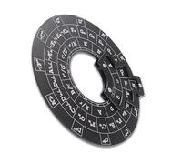 Strumenti per chitarra Ruota degli accordi per chitarra con cerchio delle quinte strumento per melodie in legno
