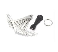 Strumenti per chitarra Set Quadrato A T Da Nove Pezzi Righello Per Arco Di Chitarra Levachiodi