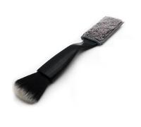 Strumenti Per Chitarra Spazzola Antipolvere A Doppia Testa Per La Cura Della Chitarra Tastiera E Corde(Black)