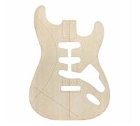 Strumenti per chitarra Stampi Per Chitarra Elettrica ST Con Corpo In Acrilico Trasparente Per La Realizzazione Di Stampi(ST wood)