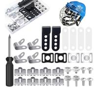 Strumenti per elmetto rigido da calcio | 31X Utente Strumento manuale facile da usare | Set di riparazione per elmetti da calcio multiuso | Strumenti di riparazione casco sportivo | Cappellino da