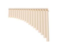 Strumenti Per Flauti Di Pan Flauto Di Pan A 16 E 18 Canne Uno Strumento Tradizionale In Do Per Principianti Adulti(18 ivory white)