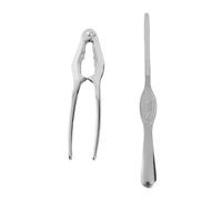 Strumenti per granchio in acciaio inossidabile Set di cucchiai per clip per cracker di granchio Strumenti facili da usare per mangiare granchio per uso domestico