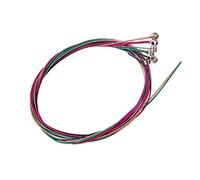 Strumenti Per Il Cambio Delle Corde Corde In Ottone Corde Per Chitarra Acustica Corde Per Chitarra Corde Color Rame Cremisi strumenti per liutaio per chitarra (Color : 01)