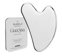 Strumenti per il viso Gua Sha in acciaio inossidabile, massaggio della pelle per viso, corpo, occhi, collo, cuore, alleviare le rughe, il trattamento del gonfiore degli occhi, spa per la schiena