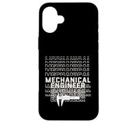 Strumenti per ingegneri meccanici calibro bastone di misurazione Custodia per iPhone 16 Plus