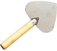 Strumenti per intonacare, cazzuola per intonacatori, durevole in acciaio al manganese, a forma di cuore, pala rotonda per intonacare, ideale per pareti, pavimenti, intonacare, per casa, muratura,