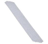 Strumenti Per La Costruzione Della Chitarra 1Set Carta Vetrata Chitarre Manico Fret Beam Livellamento Barre Strumenti Liutaio Alluminio Argento Strumenti Musicali Accessori(B)